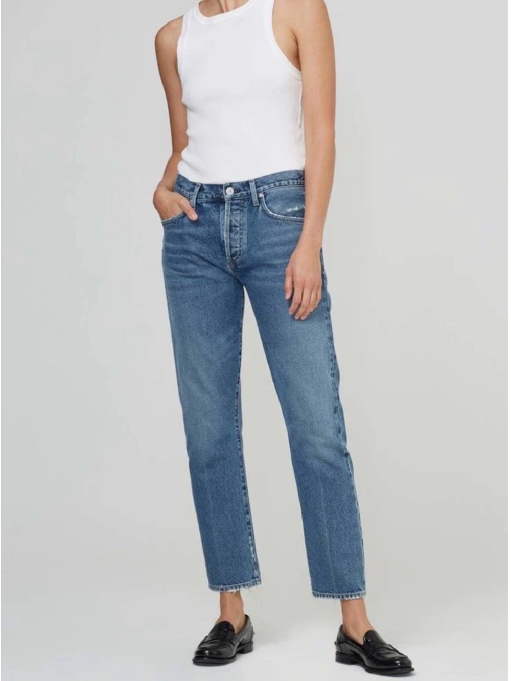 Citizens of Humanity Emerson Slim Boyfriend Jeans | Size 24 | low rise, summer